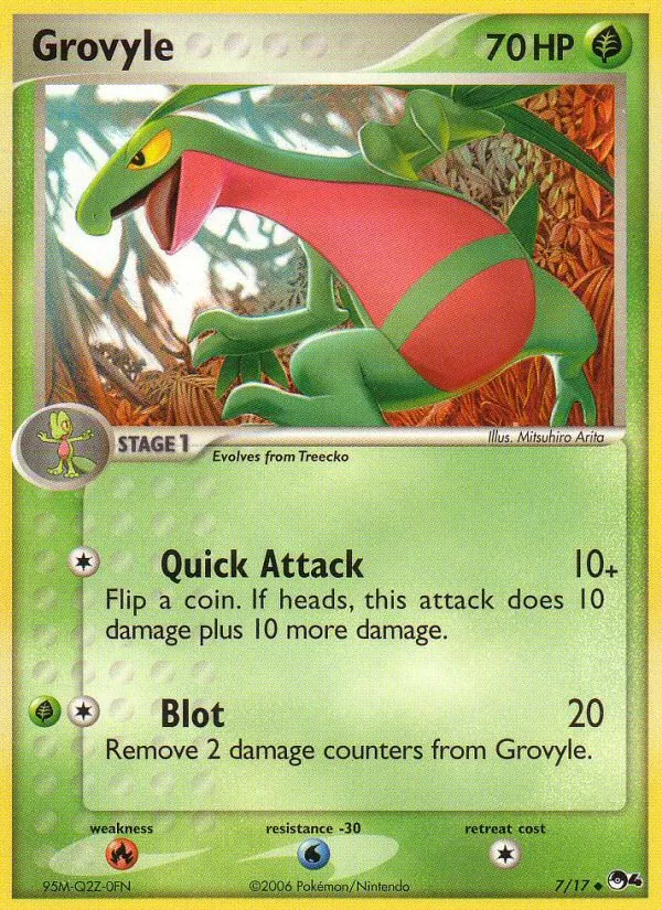 Grovyle - POP Series 4 Pokemon Card