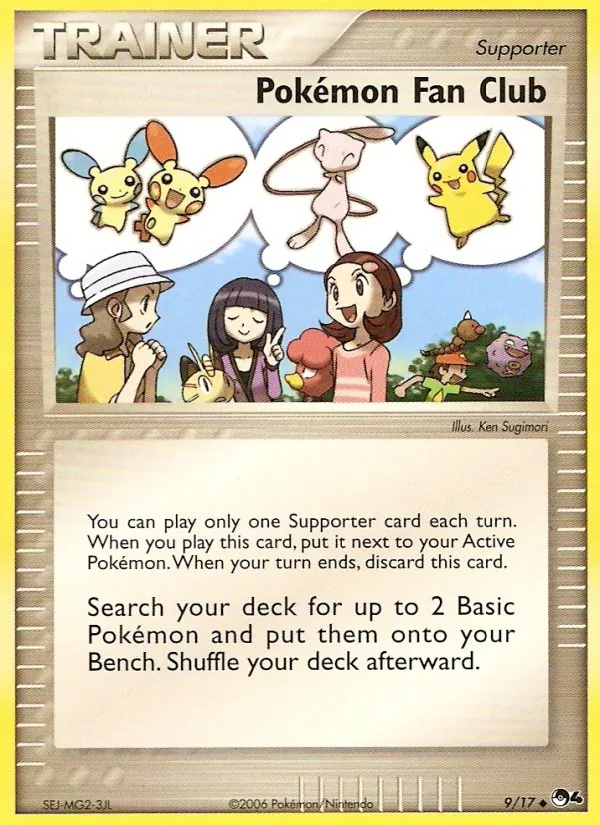 Pokémon Fan Club - POP Series 4 Pokemon Card