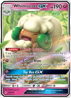 Whimsicott GX - Unbroken Bonds