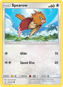 Spearow - Unbroken Bonds