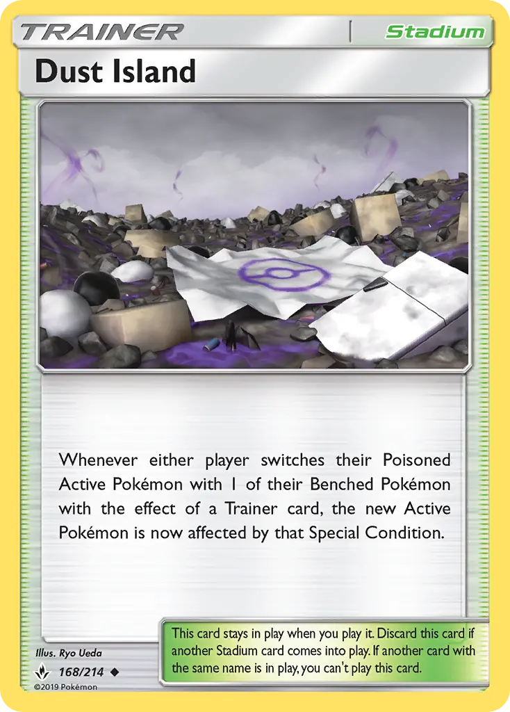 Dust Island - Unbroken Bonds Pokemon Card
