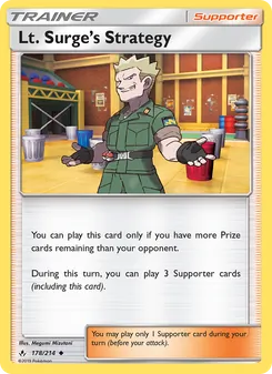 Lt. Surge’s Strategy - Unbroken Bonds