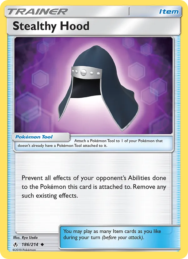 Stealthy Hood - Unbroken Bonds Pokemon Card