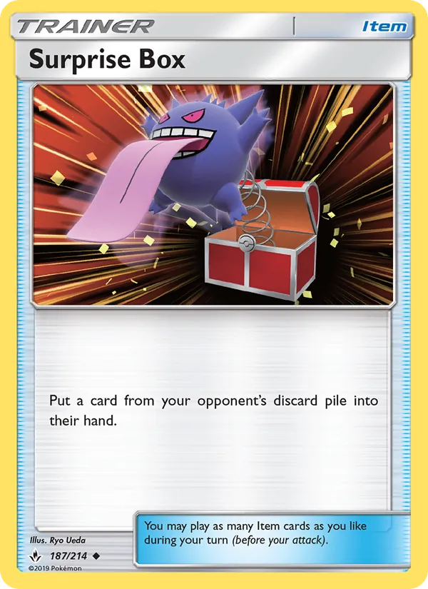 Surprise Box - Unbroken Bonds Pokemon Card