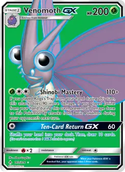 Venomoth GX - Unbroken Bonds