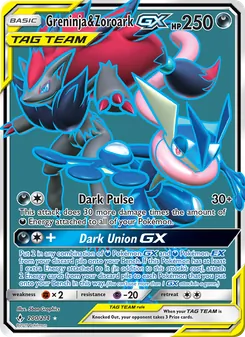 Greninja & Zoroark GX - Unbroken Bonds