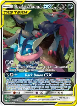 Greninja & Zoroark GX - Unbroken Bonds