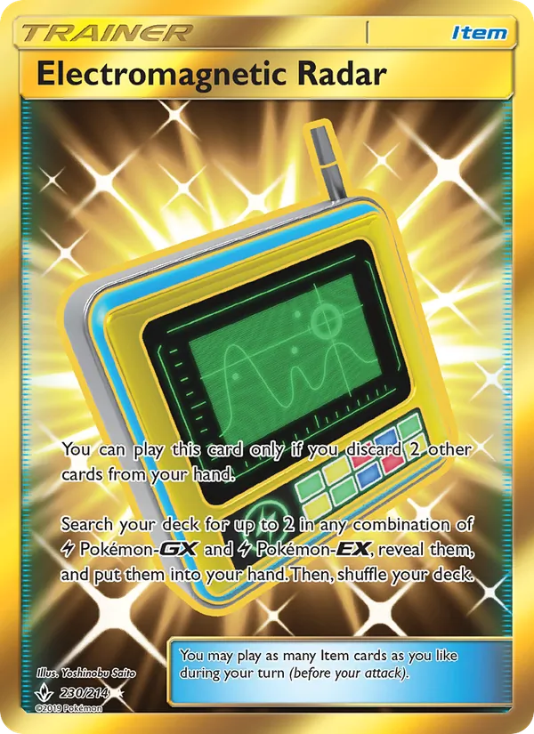 Electromagnetic Radar - Unbroken Bonds Pokemon Card