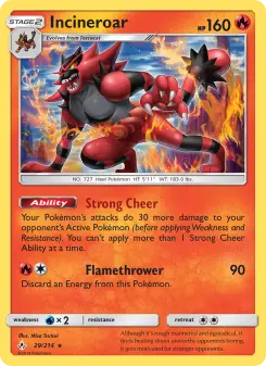 Incineroar - Unbroken Bonds