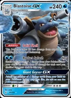 Blastoise GX - Unbroken Bonds