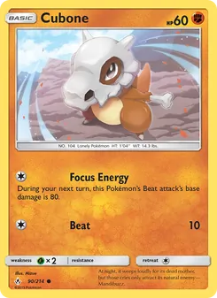 Cubone - Unbroken Bonds