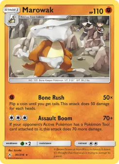 Marowak - Unbroken Bonds
