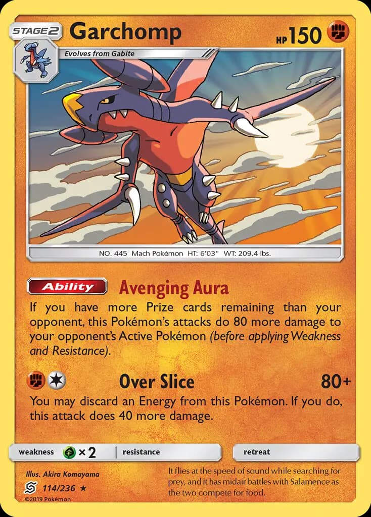 Garchomp - Unified Minds Pokemon Card