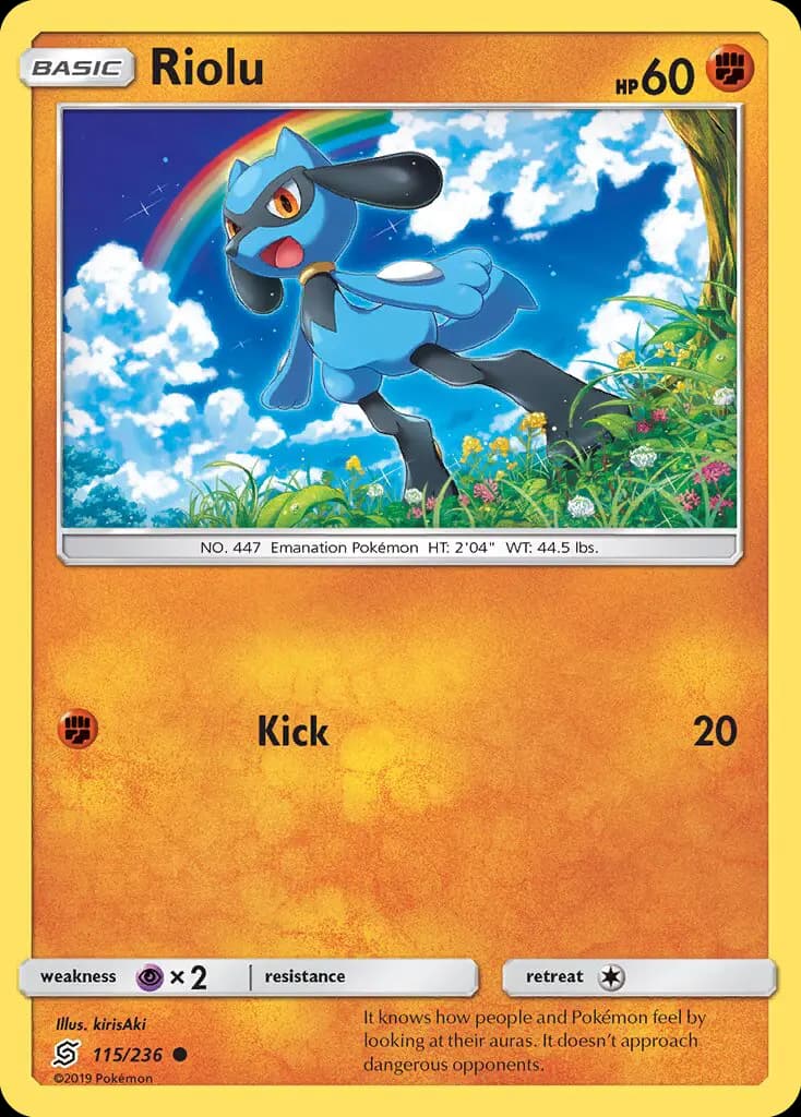 Riolu - Unified Minds Pokemon Card