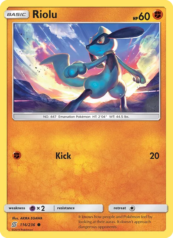 Riolu - Unified Minds Pokemon Card