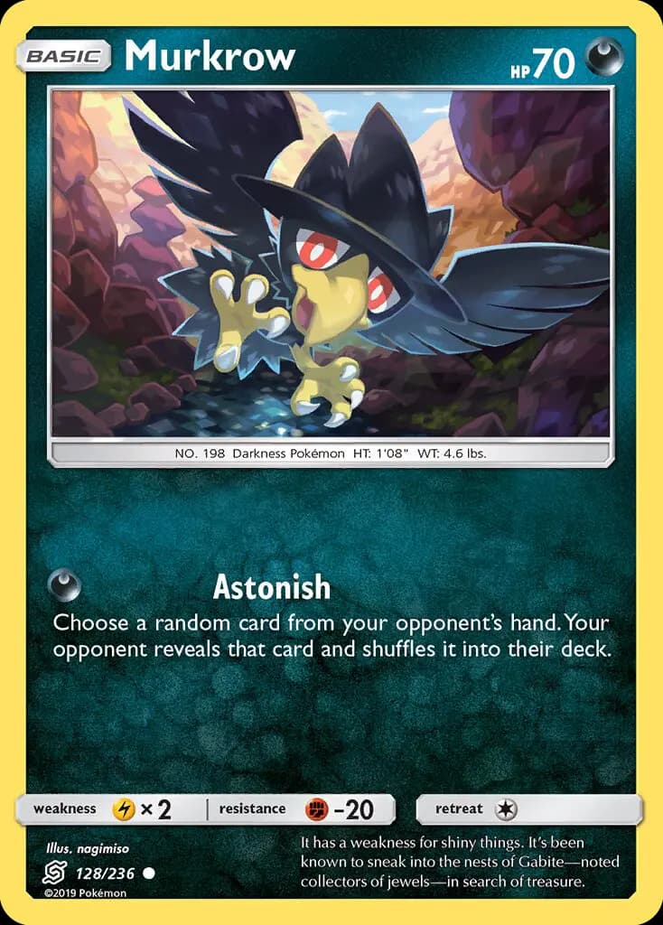 Murkrow - Unified Minds Pokemon Card
