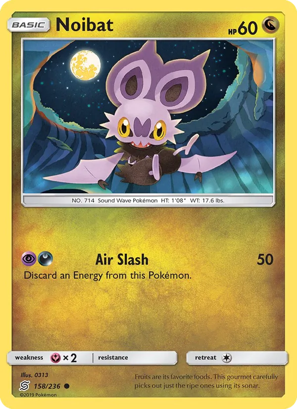 Noibat - Unified Minds Pokemon Card