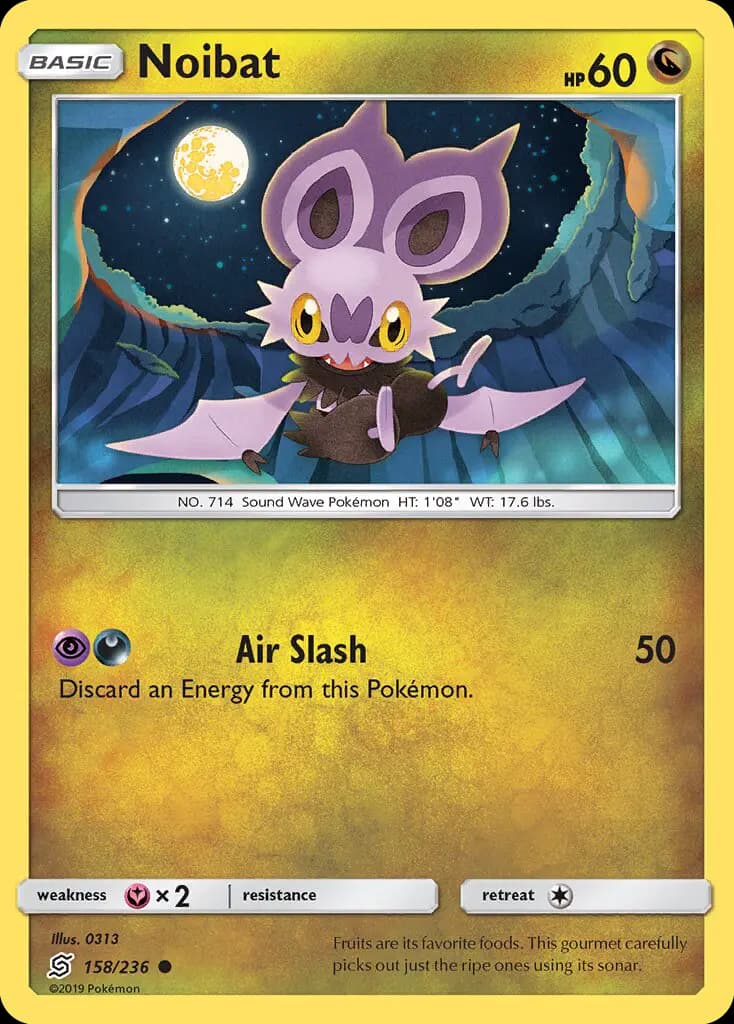 Noibat - Unified Minds Pokemon Card