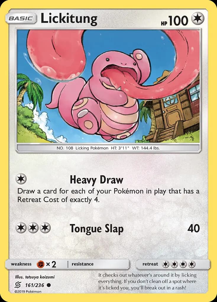 Lickitung - Unified Minds Pokemon Card
