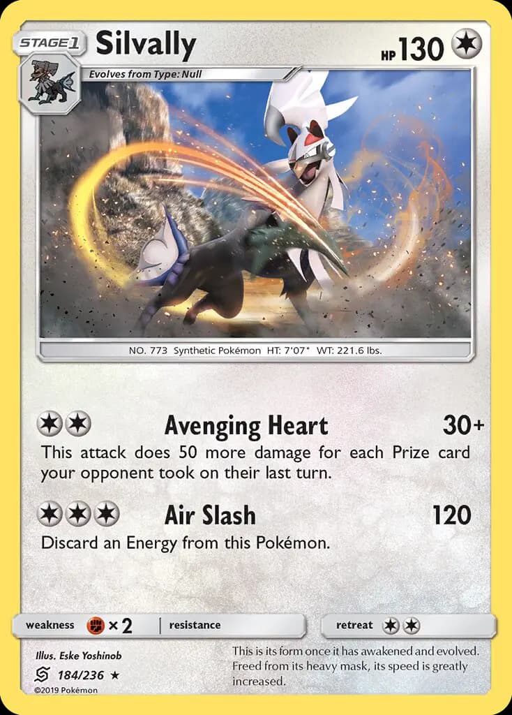 Silvally - Unified Minds Pokemon Card