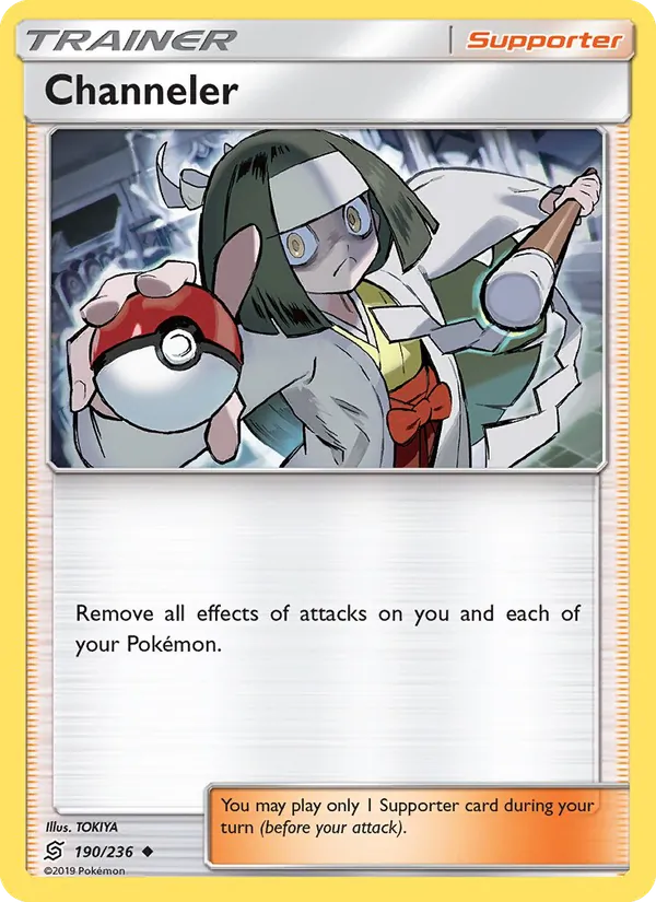 Channeler - Unified Minds Pokemon Card