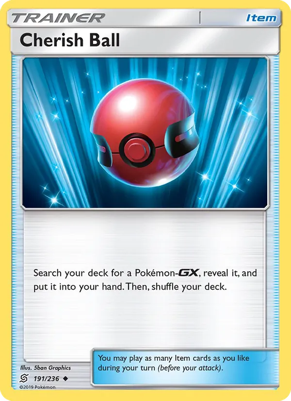 Cherish Ball - Unified Minds Pokemon Card