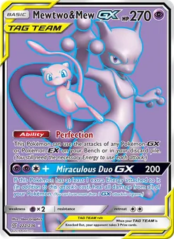 Mewtwo & Mew GX - Unified Minds