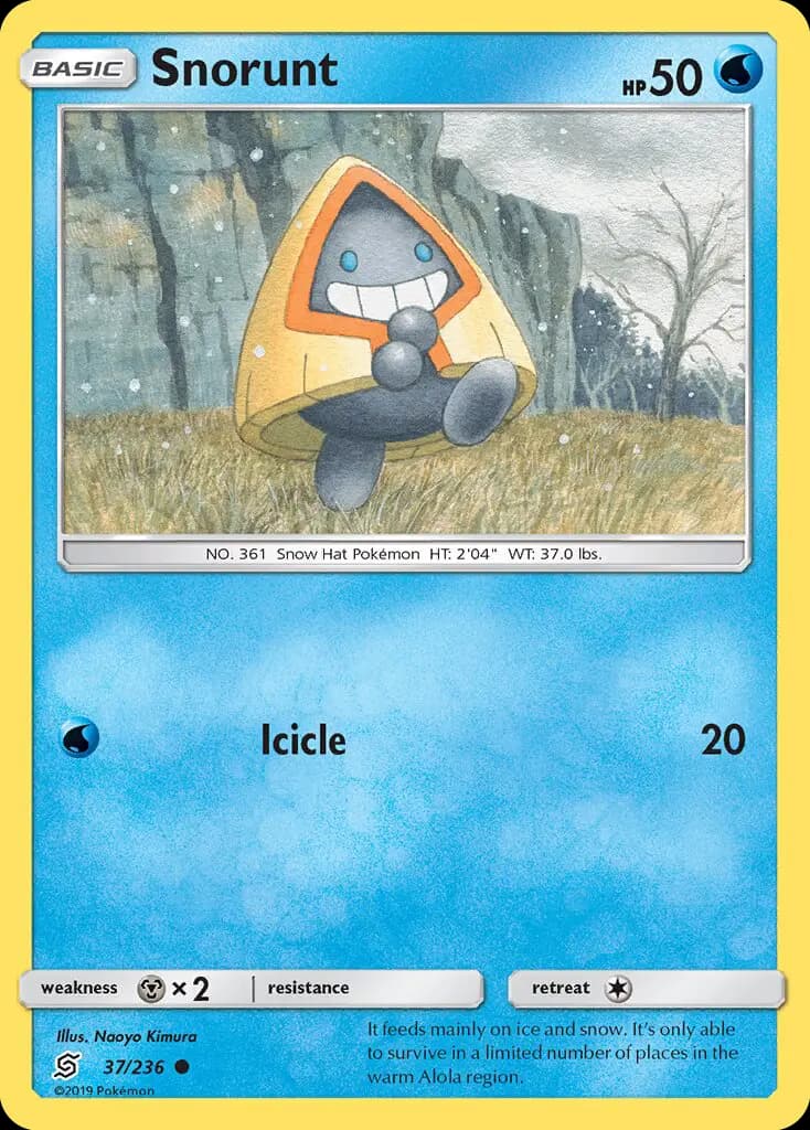 Snorunt - Unified Minds Pokemon Card