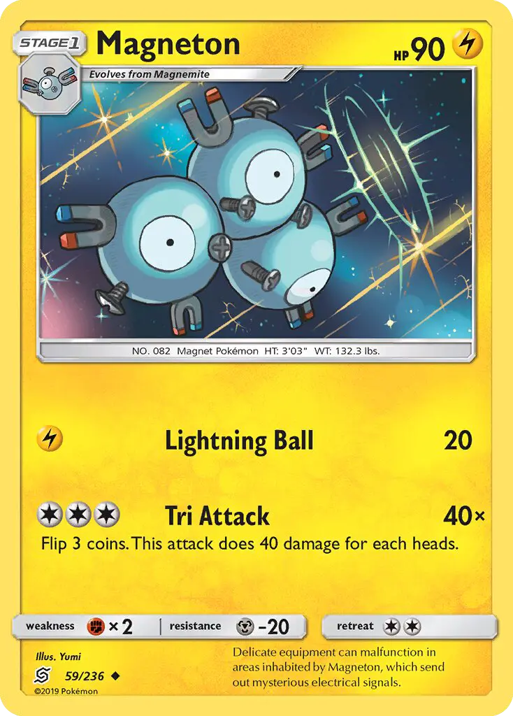 Magneton - Unified Minds Pokemon Card