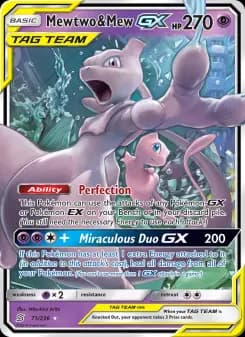 Mewtwo & Mew GX - Unified Minds