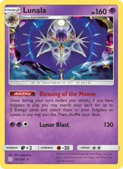Lunala - Cosmic Eclipse