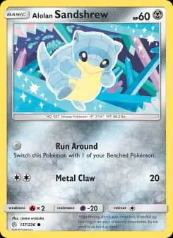 Alolan Sandshrew - Cosmic Eclipse