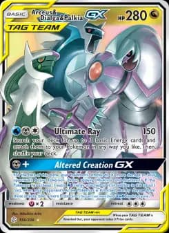 Arceus & Dialga & Palkia GX - Cosmic Eclipse