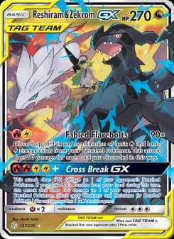 Reshiram & Zekrom GX - Cosmic Eclipse