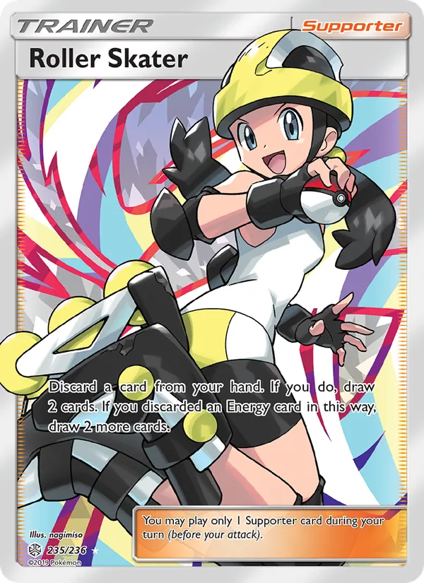 Roller Skater - Cosmic Eclipse Pokemon Card
