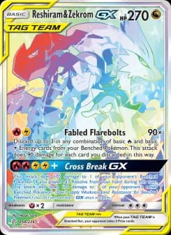 Reshiram & Zekrom GX - Cosmic Eclipse