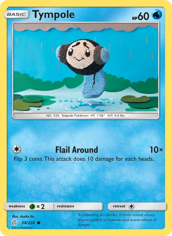 Tympole - Cosmic Eclipse Pokemon Card