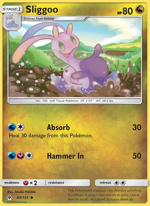 Sliggoo - Forbidden Light Pokemon Card