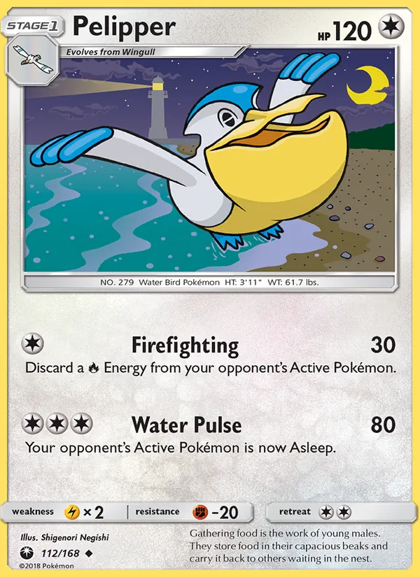Pelipper - Celestial Storm Pokemon Card