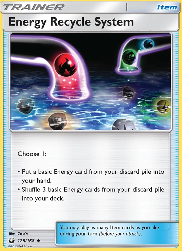 Energy Recycle System - Celestial Storm Pokemon Card