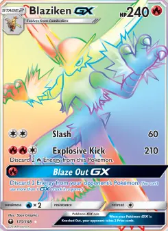 Blaziken GX - Celestial Storm