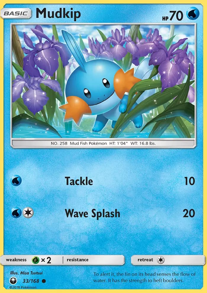 Mudkip - Celestial Storm Pokemon Card