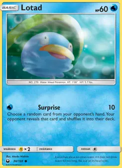 Lotad - Celestial Storm