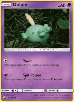 Gulpin - Celestial Storm