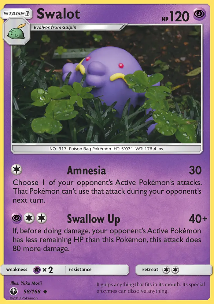 Swalot - Celestial Storm Pokemon Card
