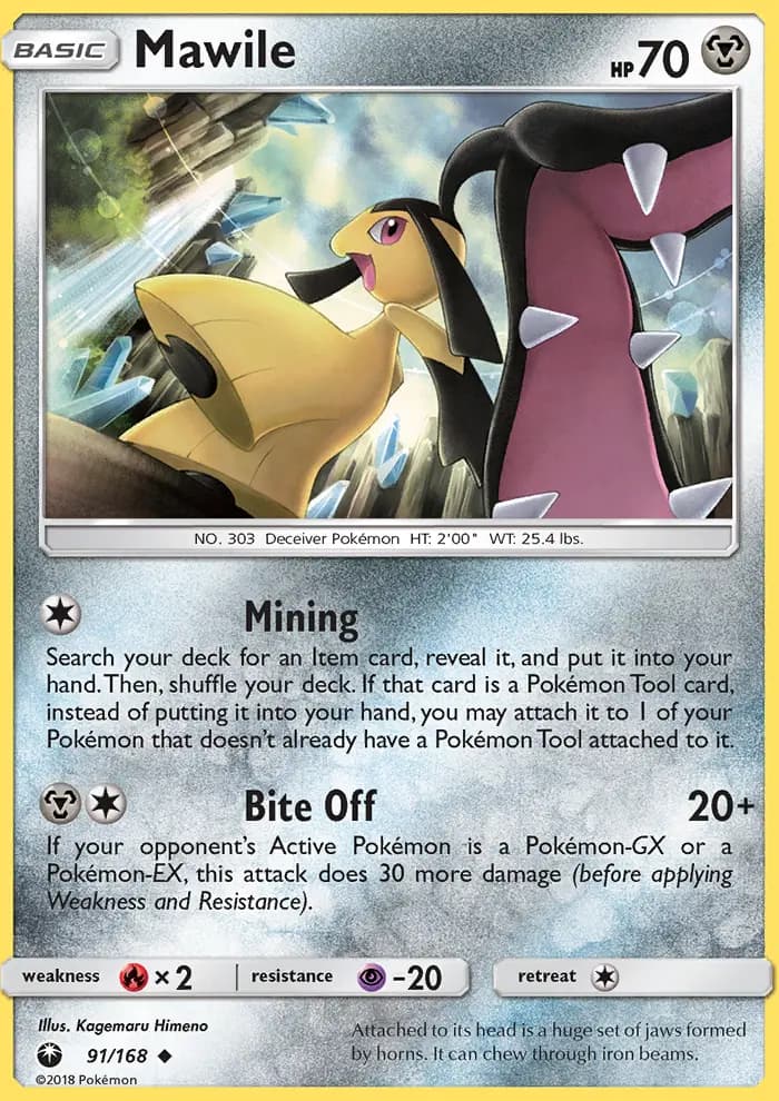 Mawile - Celestial Storm Pokemon Card