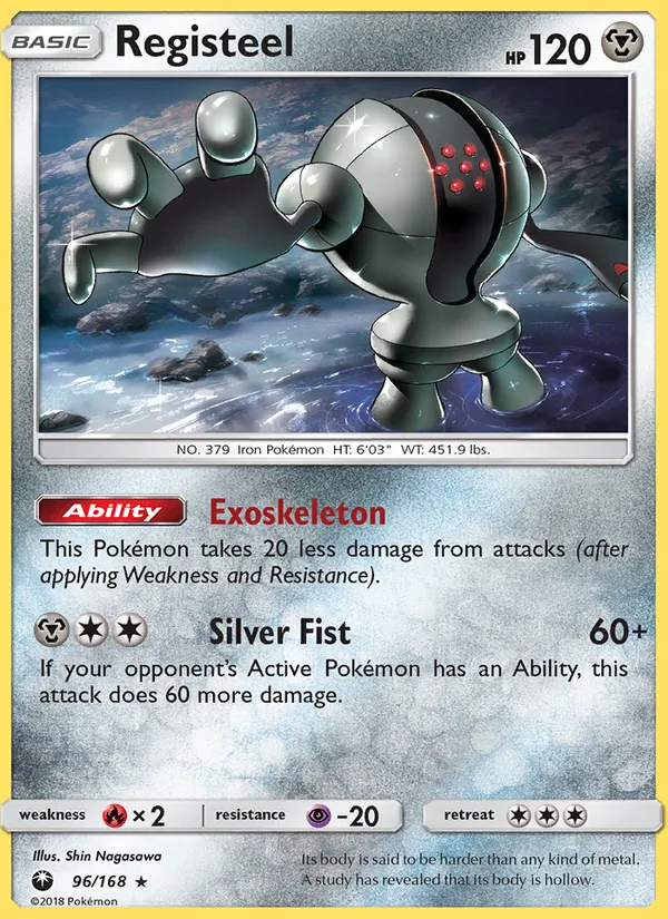 Registeel - Celestial Storm Pokemon Card