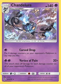 Chandelure - Lost Thunder