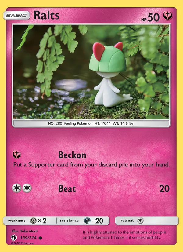 Ralts - Lost Thunder Pokemon Card