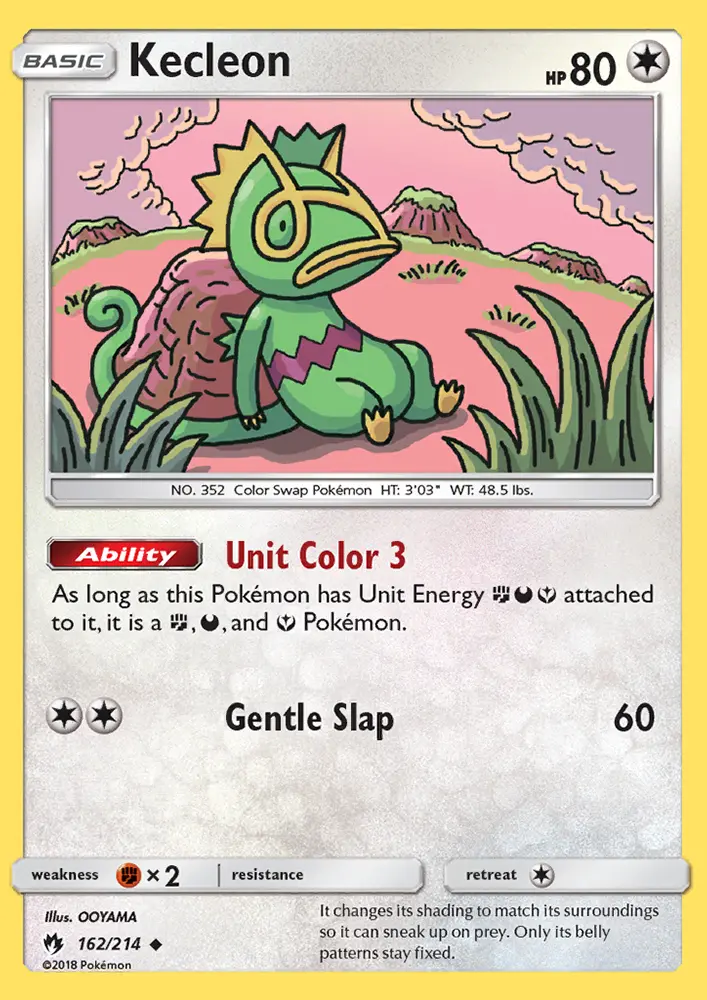 Kecleon - Lost Thunder Pokemon Card